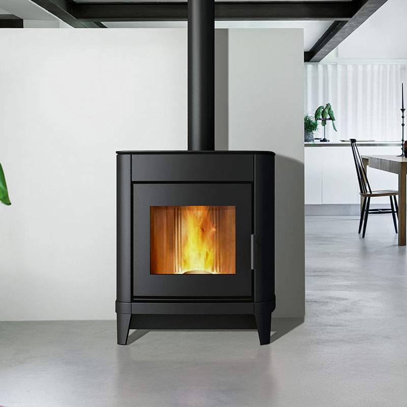 Piazzetta P945 Steel Piazzetta - Poêle à granulés