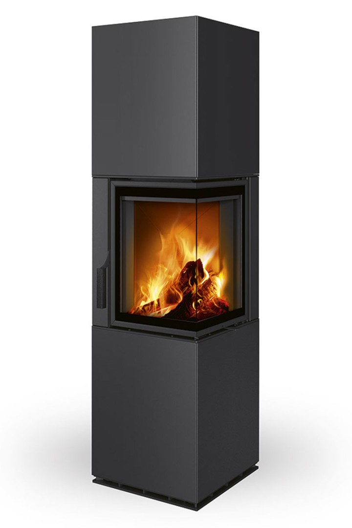 Romotop HARMONY accumulation ouverture vers la droite Romotop - Poêle à bois