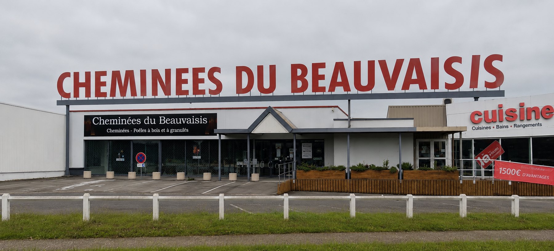 Showroom Cheminées du Beauvaisis à Beauvais
